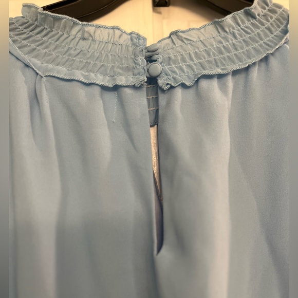 Whiskey Grade Flared Sleeve Mock Neck Mini Dress    Sz Large - Picture 3 of 9